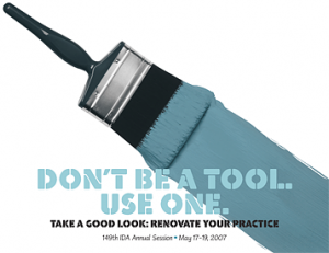 Indiana Dental Association Annual Session promo card