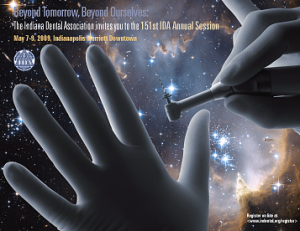 Indiana Dental Association Annual Session registration brochure